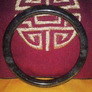 Black jade bangle